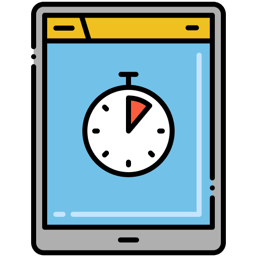 Timer stopwatch electronics timer icon