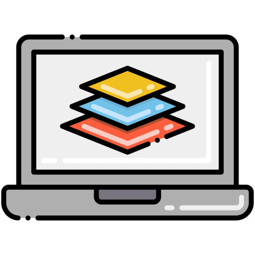 Developer development programming art and design icon