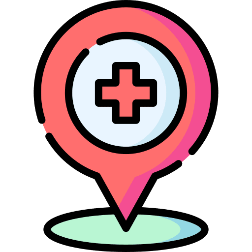 Hodpital medical placeholder ambulance icon