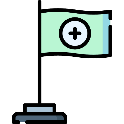 Flag placeholder vehicle automobile icon