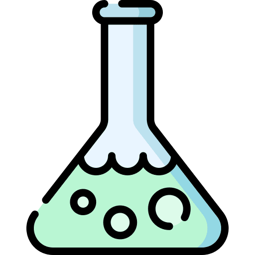 Flask science test tube healthcare and medical icon