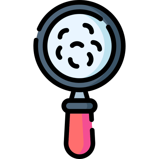 Loupe zoom healthcare and medical automobile icon