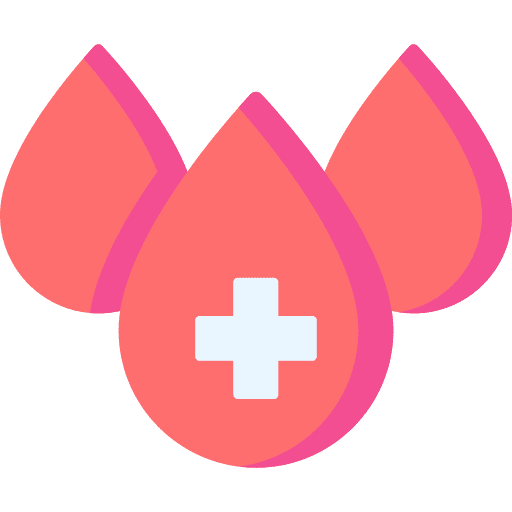 Blood medical health care health icon