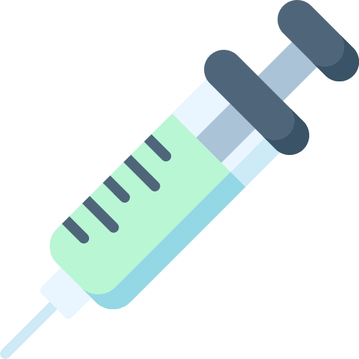 Syringe tools and utensils healthcare and medical drugs icon