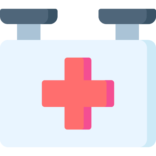 Pharmacy healthcare and medical automobile health icon
