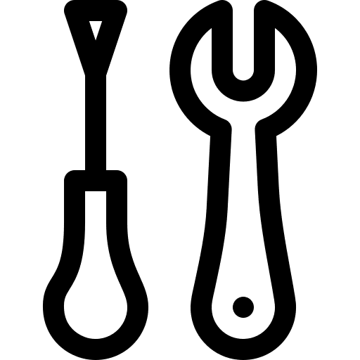 Tools maintenance improvement settings icon
