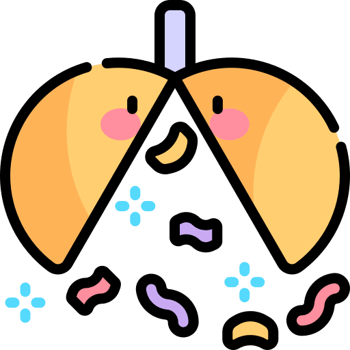 Confetti ball celebrate holiday confetti ball icon