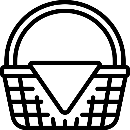 Basket basket food harvest icon