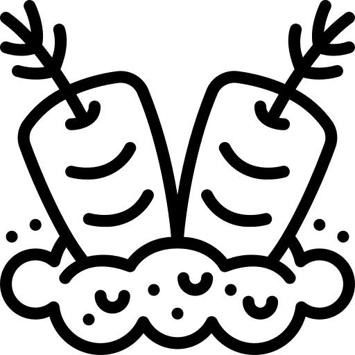 Carrots carrot vegetables food and restaurant icon