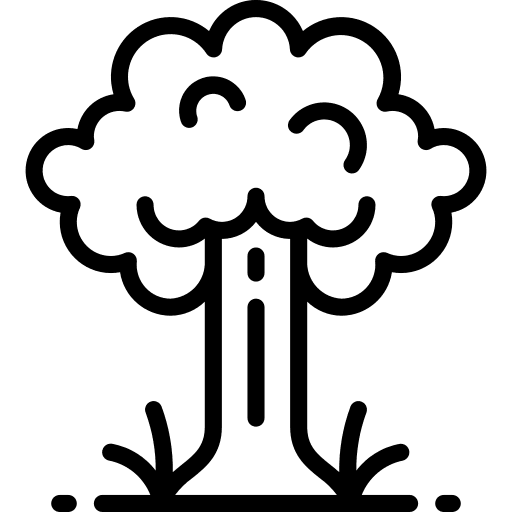 Tree tree nature gardening icon