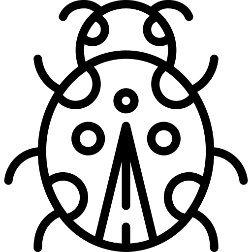 Ladybird animal animals bug icon