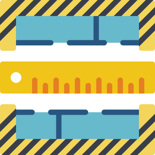 Floor plans draw blueprint design icon