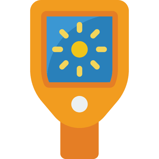 Survey construction and tools tool sun icon