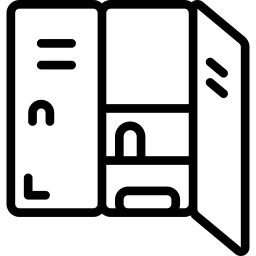 Lockers gym storage lock icon