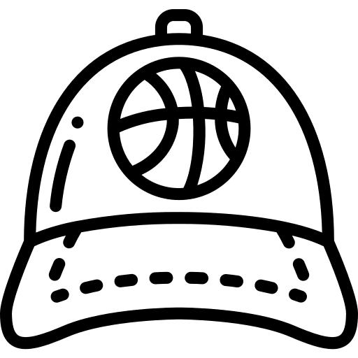 Cap sports and competition game cap icon