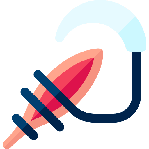 Suture medicine suture surgery icon