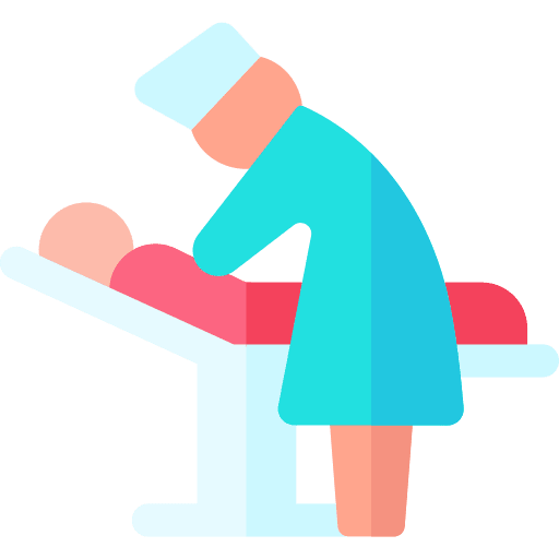Treatment injury surgery nurse icon