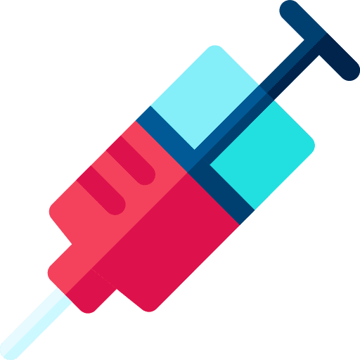 Syringe syringe injection needle icon