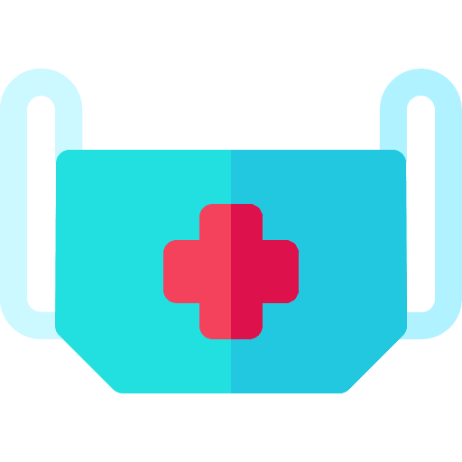 Medical mask medical healthcare and medical medical mask icon