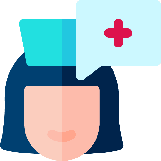 Nurse medical hospital nurse icon