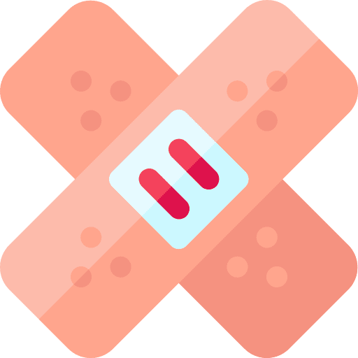 Bandage first aid package bandage icon