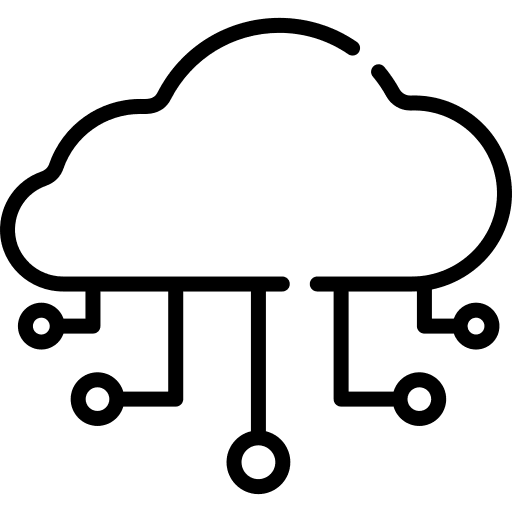 Cloud cloud storage networking cloud computing icon