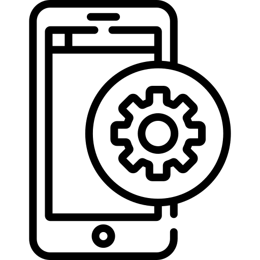 Settings mobile smartphone configuration icon