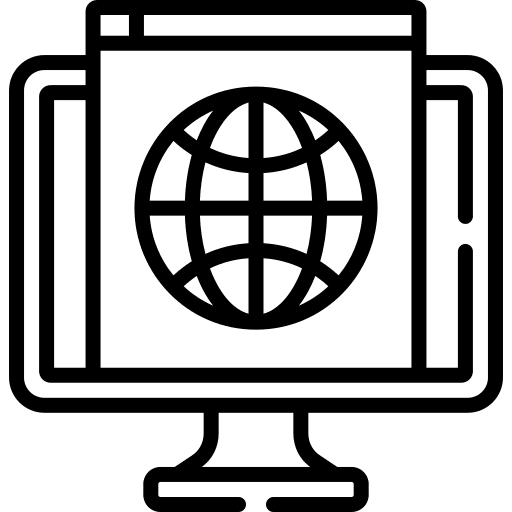 Browser web browser browser monitor icon