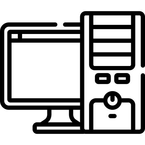 Computer technology computer desktop icon