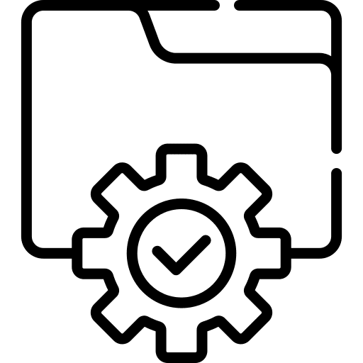 Settings folder configuration settings icon