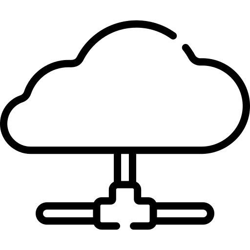 Cloud cloud computing cloud data storage icon