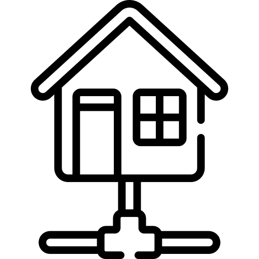 Home hosting home network server icon