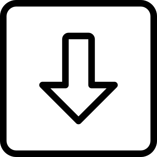 Save button button arrows download file icon