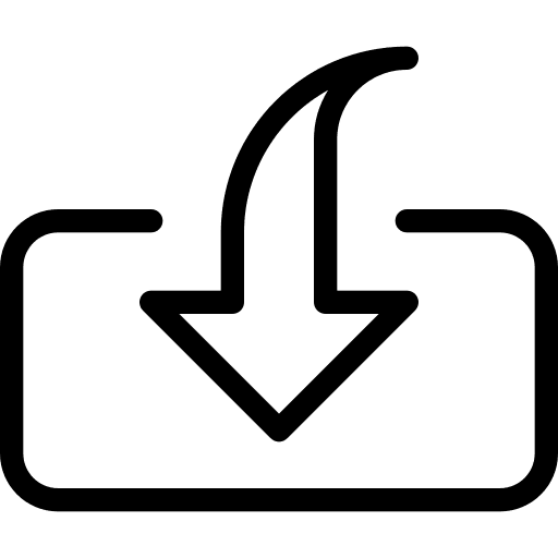 Save essential download file save icon