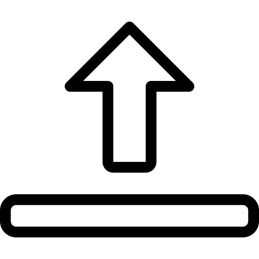 Upload ui bar upload icon