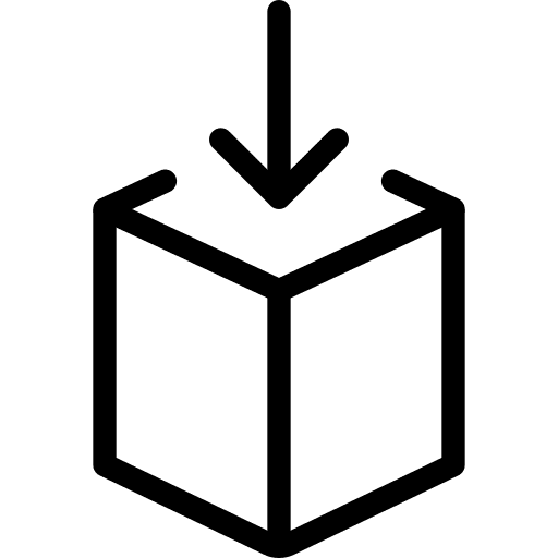 Download inbox download package icon