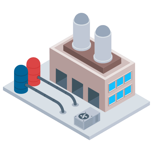 Power plant plant power plant buildings icon