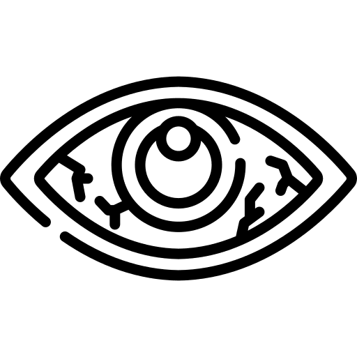 Red eyes red eyes redness allergic icon