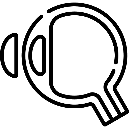 Irritation sickness allergy eye icon