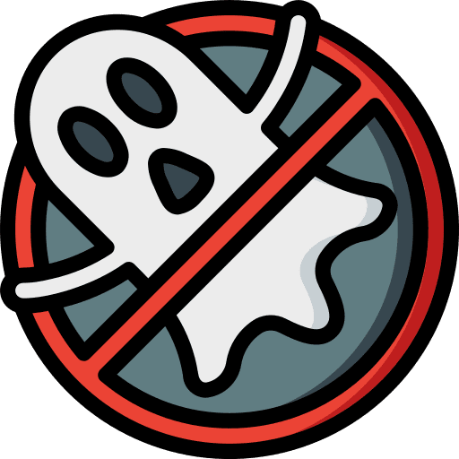 Ghost monster halloween scary icon