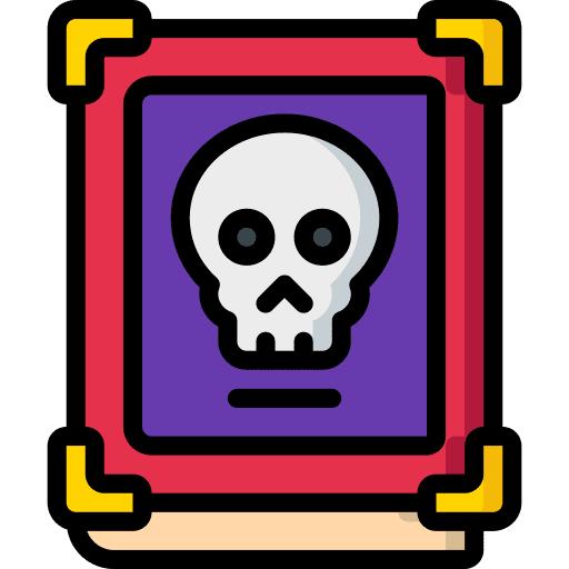 Books magic book horror spellbook icon