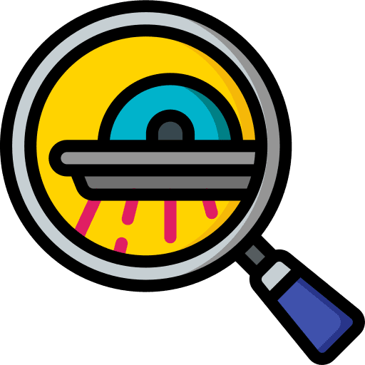 Magnifying glass glass magnifying glass halloween icon