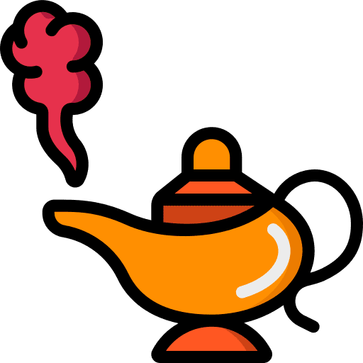 Lamp arabia genie miscellaneous icon