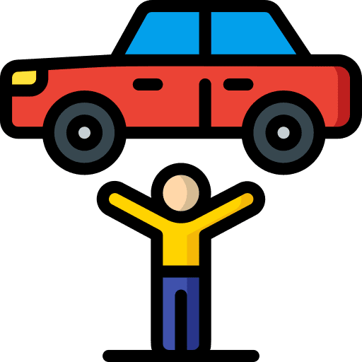 Car car magic floating icon