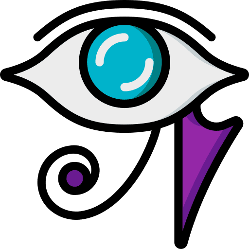 Eye halloween pagan eye of ra icon