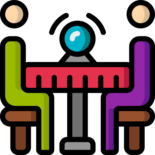 Fortune teller wizard magician fortune teller icon