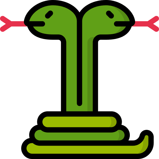 Snake halloween poison animal icon