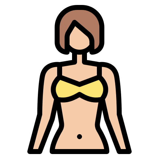 Fit diet woman fitness icon