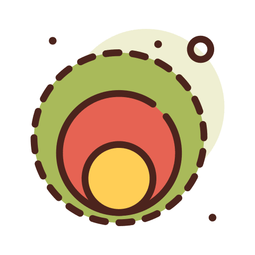 Circles interface unite shapes and symbols icon