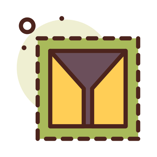 Door abstract rectangle window icon